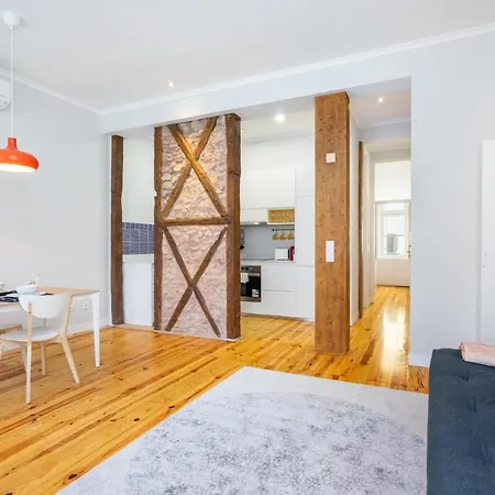 Whome Downtown 224 In Notch Location W/ Ac & Wi-fi リスボン